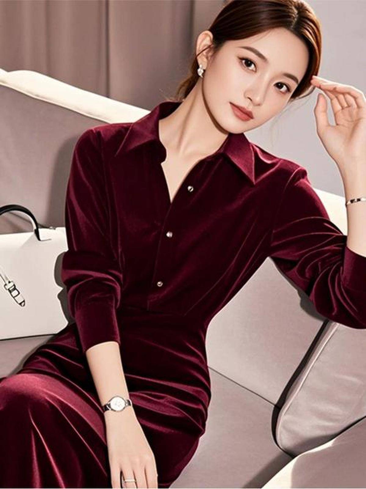 年会穿搭氛围感精致显贵气场又拉满